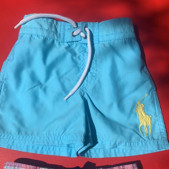 2 pairs of boys swim Trunks Polo and Janie & Jack - Picture 3 of 3